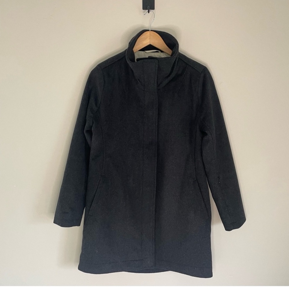 NWOT Pendleton Water Resistant Cascade Wool Campbell Coat Jacket Charcoal S - Picture 3 of 10